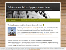 Tablet Screenshot of predyspozycje-zawodowe.pl
